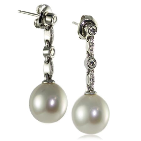 South-sea-Pearl-Diamond-drop-earrings-bentley-de-lisle-jewellers