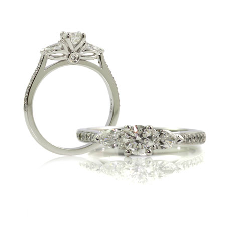 Three-stone-diamond-engagement-ring-bentley-de-lisle