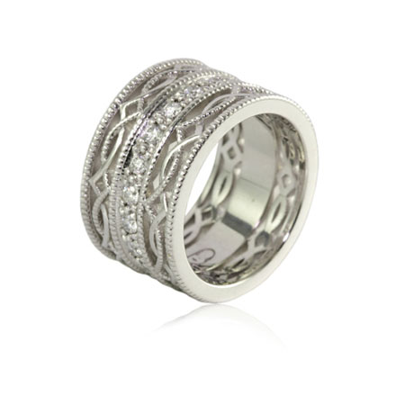 Custom-made-filigree-white-gold-wedding-ring-bentley-de-lisle