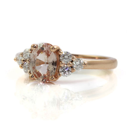 Pink-sapphire-diamond-rose-gold-engagement-ring-bentley-de-lisle