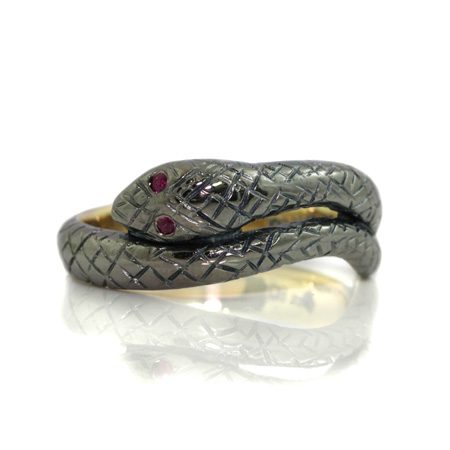 Vintage-snake-ring-bentley-de-lisle