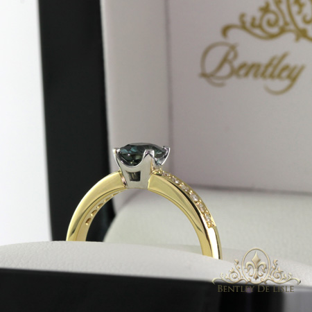Australian-teal-parti-sapphire-diamond-ring-bentley-lisle-side