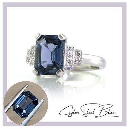 Ceylon-steel-blue-sapphire-engagement-ring-bentley-de-lisle