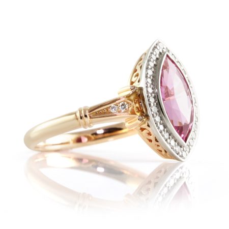 Pink-marquise-sapphire-vintage-style-ring-side-bentley-de-lisle-new