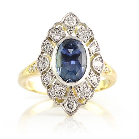 Indigo-Blue-Sapphire-Art-Deco-Ring-front-bentley-de-lisle