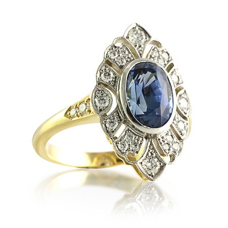 Indigo-blue-sapphire-art-deco-ring-bentley-de-lisle-side-front