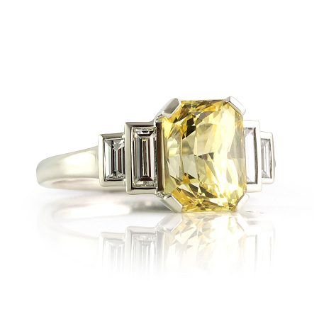 Yellow-sapphire-diamond-baguette-ring-2-Brisbane-Bentley-De-Lisle