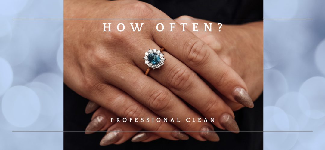 How often should you have your ring professionally cleaned?