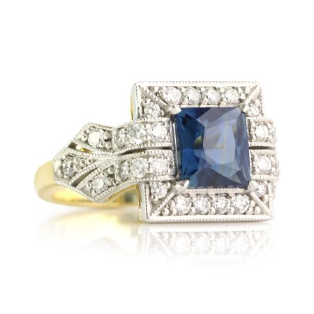 square-sapphire-diamond-art-deco-style-ring-bentley-de-lisle